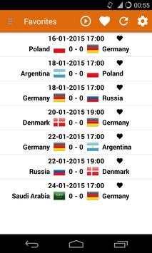 Qatar 2015 Handball Results screenshot 2