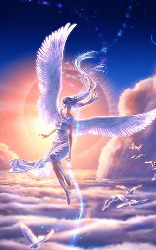 Angels Live Wallpaper HD screenshot 3