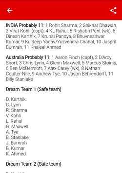Dream11 Players screenshot 4