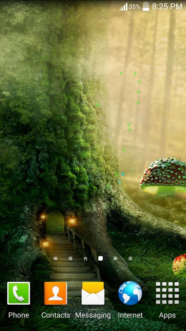 Fireflies Jungle LWP for G, S6 screenshot 6