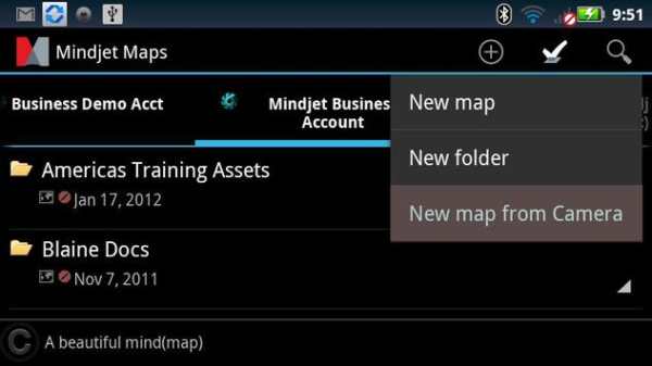 Mindjet Maps screenshot 1