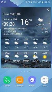 Live Weather App - Clock Widget for Android screenshot 8