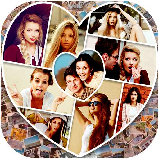 100  Photo Shape Collage Mixer 1.11