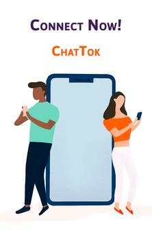 ChatTok - Free Unlimited Random Video   Text Chat screenshot 1