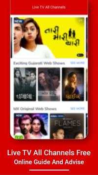 Live TV All Channels Free screenshot 1