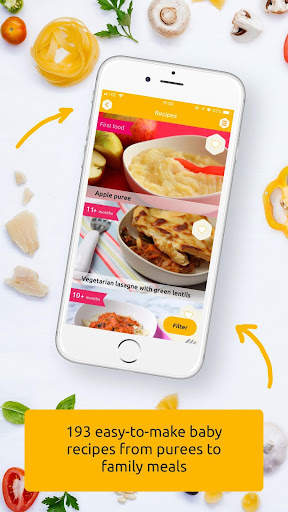 Baby weaning and recipes screenshot 1