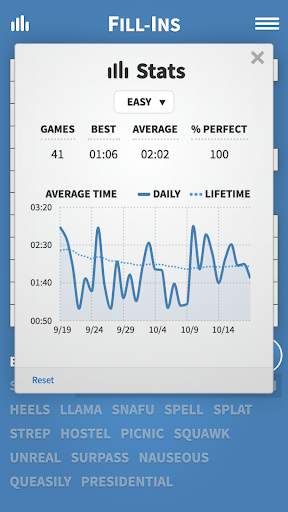 Fill-Ins · Word Fit Puzzles screenshot 3