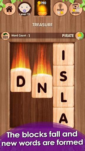 Falling! Word Games - Brain Training Games screenshot 2