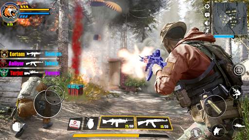 Commando Fire Free: Fire Offline Action Games 2021 screenshot 6