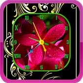 Frangipani Clock أيقونة