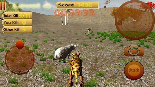 Angry Leopard - Chase Animals स्क्रीनशॉट 4