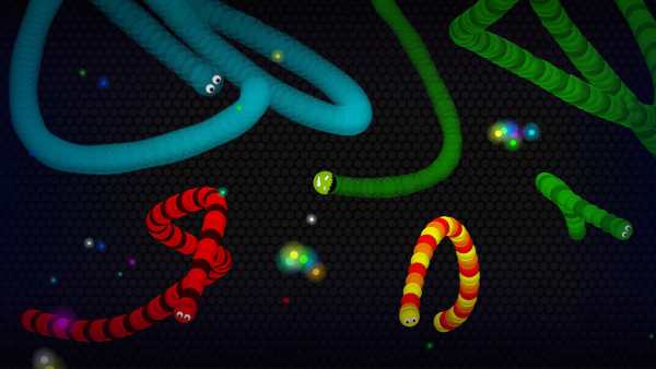 Snaky .io - MMO Worm Battle screenshot 1