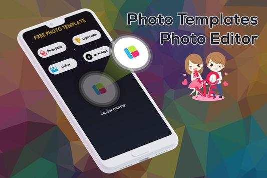 Free PhotoTemplates Photo Editor screenshot 1