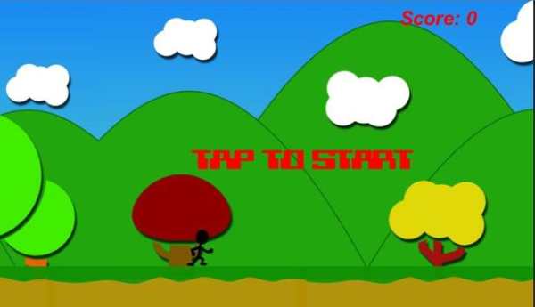 Stick Man Dash скриншот 2
