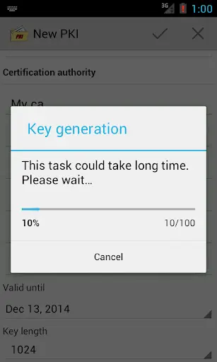 Easy PKI screenshot 3
