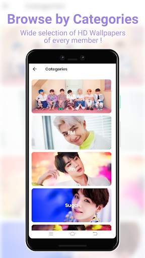 BTS Wallpaper HD Smartphone screenshot 5