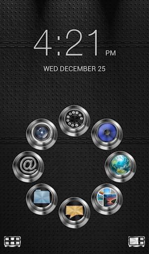 Smart Launcher Theme Titanium screenshot 1