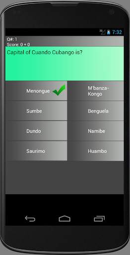 Angola Province Maps and Capitals 2 تصوير الشاشة