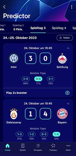 Champions League offiziell screenshot 6
