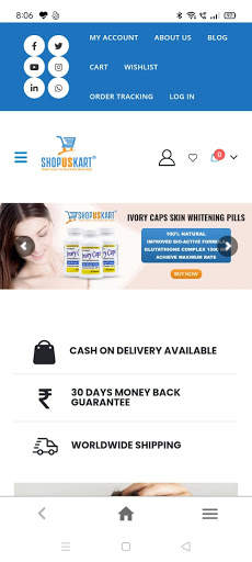SHOPUSKART Online Shopping App screenshot 1