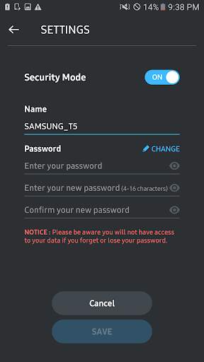 Samsung Portable SSD screenshot 4