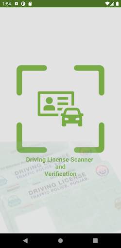 Driving License Scan / Verify screenshot 1
