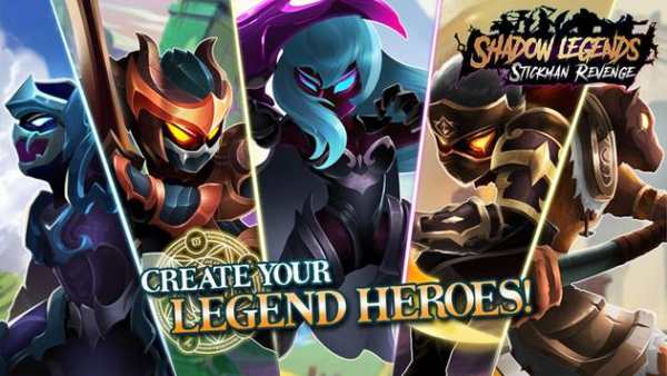 Shadow Legends : Stickman Revenge - Game RPG screenshot 1