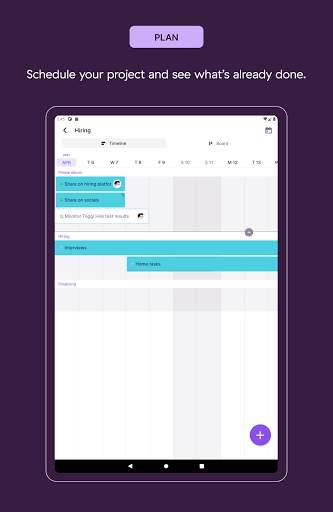 Toggl Plan скриншот 12