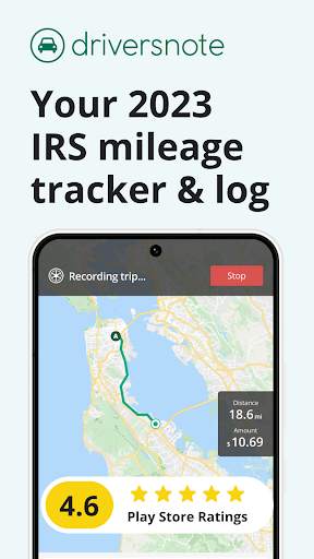 Mileage Tracker by Driversnote screenshot 1