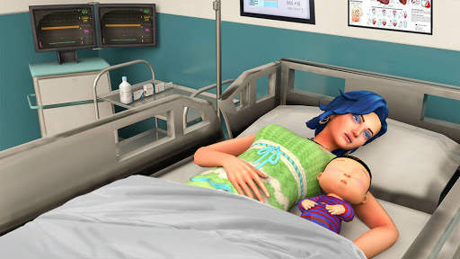 Virtual Pregnant Mother Simulator Games 2021 screenshot 3