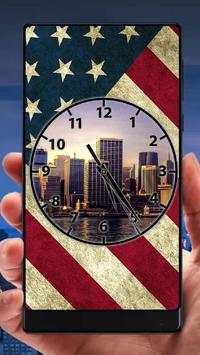 US Analog Clock Live Wallpaper screenshot 5