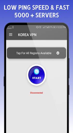 Korea VPN - Fast Free Gaming VPN & Hotspot VPN screenshot 1