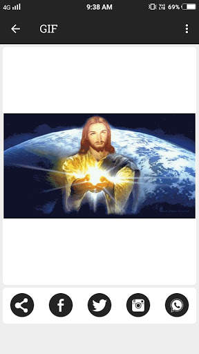 Lord Jesus Wishes GIF,Image screenshot 3