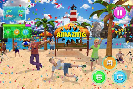 Kids Dance Game Battle Floss screenshot 10