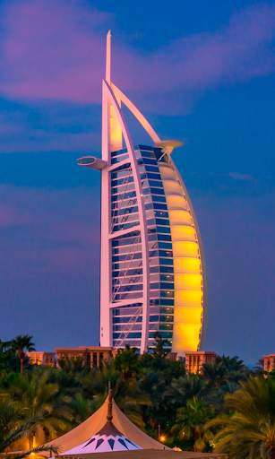 Dubai Night Live Wallpaper (backgrounds & themes) screenshot 5
