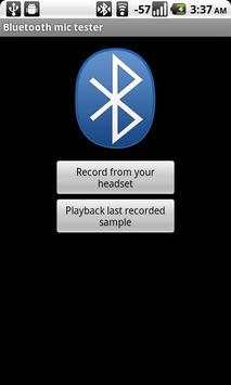 Bluetooth mic test 1 تصوير الشاشة