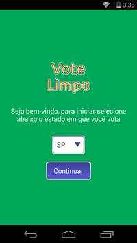 Vote Limpo screenshot 1