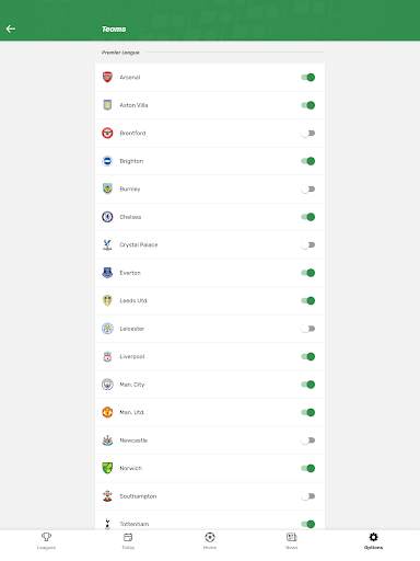 TorAlarm - Football Scores screenshot 16