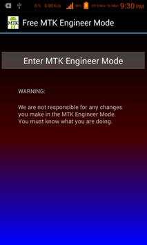 Free MTK Engineer Mode screenshot 1