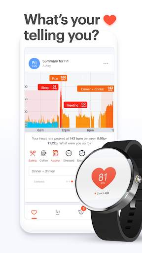 Cardiogram: Heart Rate Monitor screenshot 1