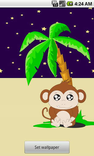 Andy the Monkey!Live Wallpaper screenshot 2