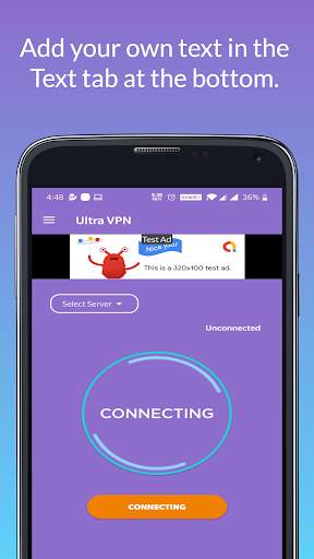 Ultra VPN screenshot 2