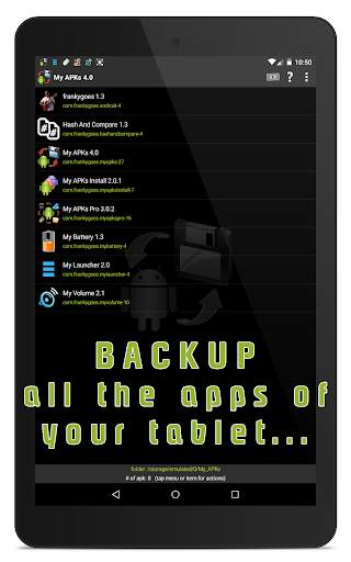 My APKs - salva installa condividi gestire app apk screenshot 9