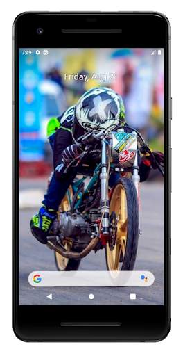Wallpaper Drag Bike screenshot 1