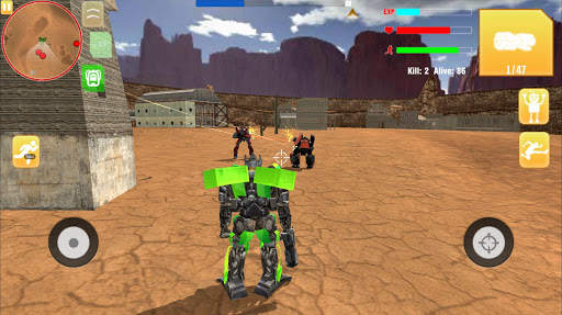 Robot War Free Fire - Survival battleground Squad screenshot 5