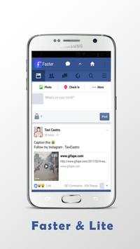 Super Fast for Facebook lite screenshot 2