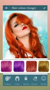 Changer Hair Color 2 تصوير الشاشة