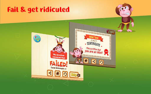 Idiot Test - Way too funny! screenshot 13
