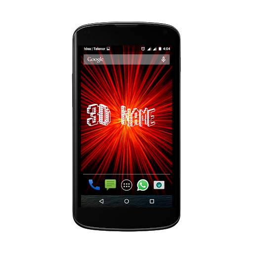 3D LED My Name Live Wallpaper screenshot 8