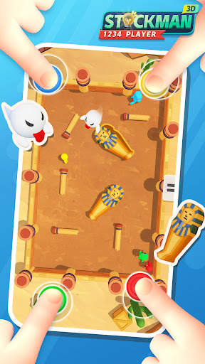 Stickman 1234 Player Games 3D screenshot 5